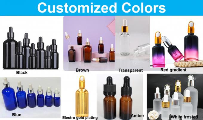 Luxury 5ml 10ml 15ml 20ml 30ml 50ml Empty Essential Oil Matte White Frosted Glass Dropper Bottle