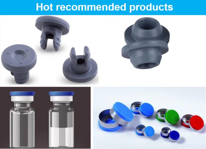 Wholesale Cheap 13mm 20mm 28mm Free Washing Sterile Bromobutyl Rubber Stopper for Glass Injection Vial