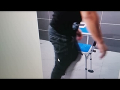 Cadeira de banheiro 4 em 1 Cadeira de chuveiro com braços e costas