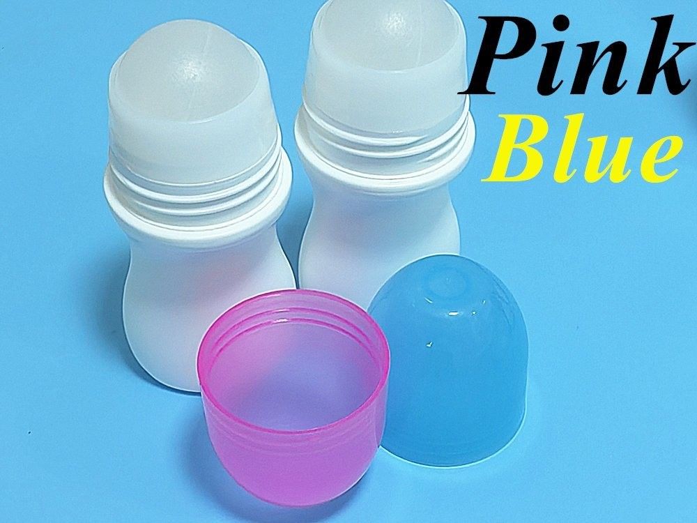30 ml 50 ml 60 ml 100 ml PE Rolo de plástico em frasco de desodorante Roller de corpo perfumado frasco roller antitranspirante em frasco