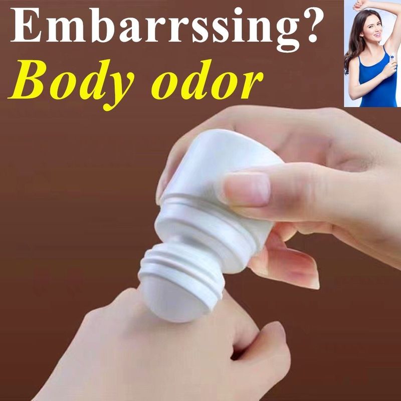 30 ml 50 ml 60 ml Óleos essenciais vazios recarregáveis Perfumes Rolo em garrafa Rolante de plástico em garrafa com bola de rolante de plástico