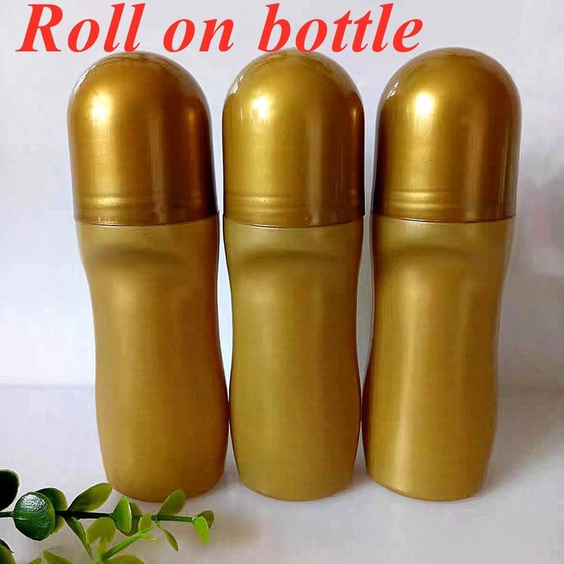30 ml 50 ml 50 ml 60 ml Rolo de plástico HDPE em garrafas para óleos essenciais com bolas de rolos de PP