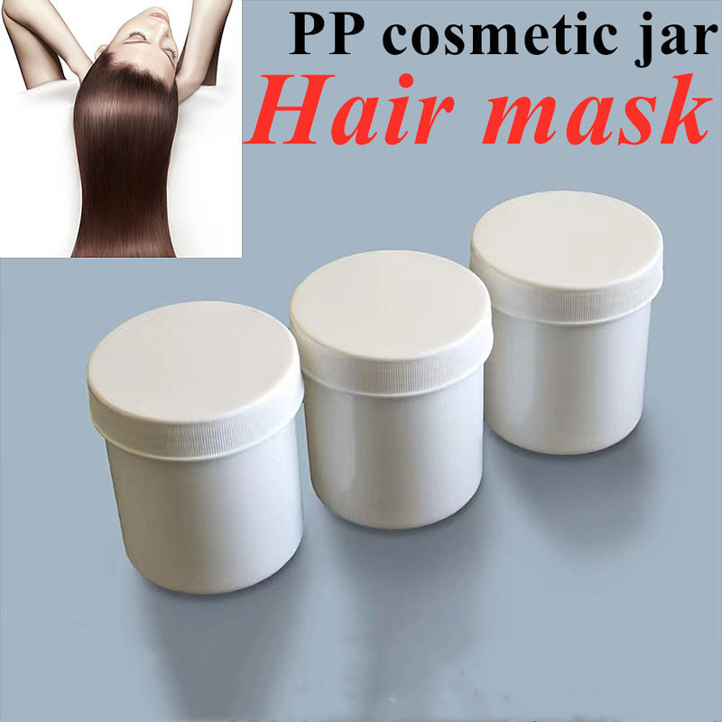 Amostragem gratuita MOQ baixo 150g 250g 500g 1000g Eco-friendly face cream embalagem branco preto azul plástico PP frasco cosmético