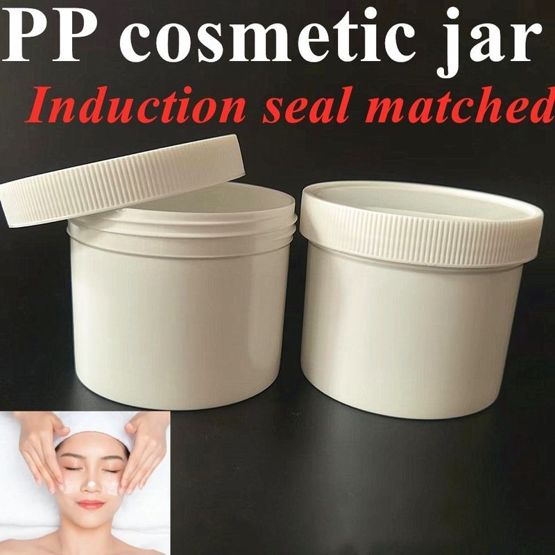 Embalagem de alimentos cosméticos 150ml 250ml 500ml 1000ml PP plástico cuidados com a pele cuidados com as mãos cosméticos creme frasco máscara de lama frasco de plástico