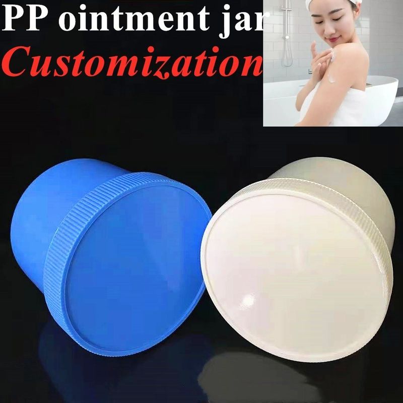 250 ml 500 ml 950 ml Fabrica Custom Vazio PP Plástico Creme de Cuidados da Pele Jar Face Creme de Corpo recipiente Pomada creme de rosto jar