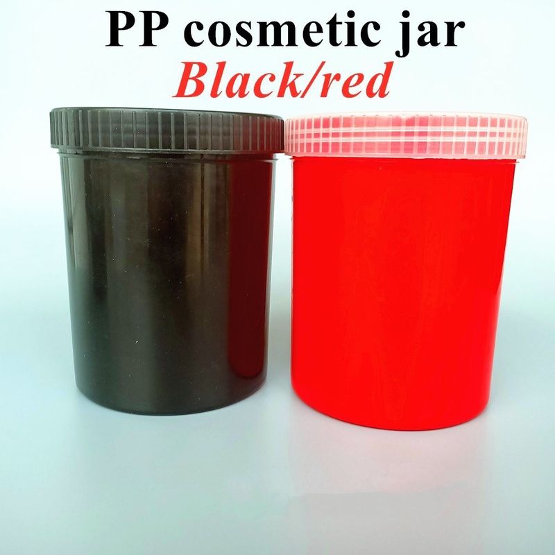250 ml 500 ml 950 ml Fabrica Custom Vazio PP Plástico Creme de Cuidados da Pele Jar Face Creme de Corpo recipiente Pomada creme de rosto jar