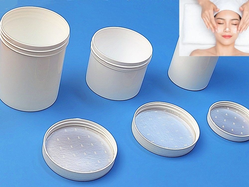 250 ml 500 ml 1000 ml frasco para cuidados da pele Branco Azul Preto Vermelho PP Material alimentos cosméticos para pele Creme frascos plásticos vazios