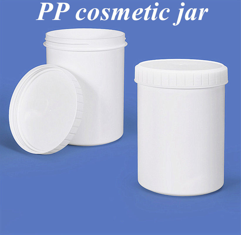 150 ml 250 ml 500 ml embalagem cosmética recarregável frasco de creme facial em PP branco frasco plástico creme de cuidados com a pele frasco cosmético facial