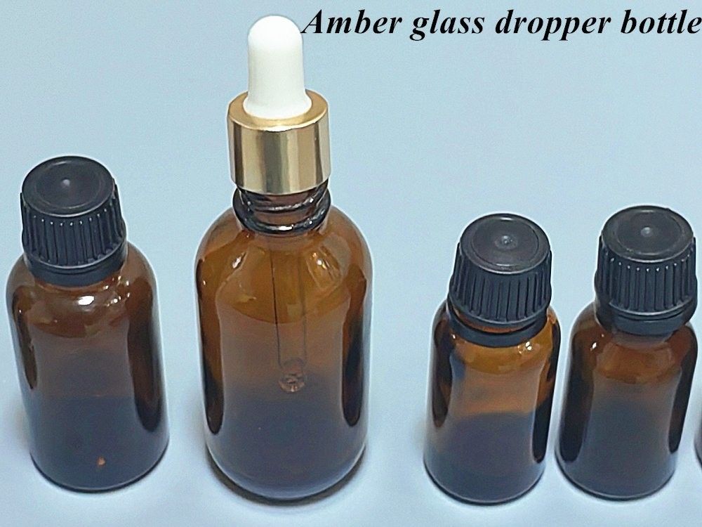 Venda a quente Embalagem de óleo essencial de vidro de 10 ml 15 ml 20 ml 30 ml 50 ml 60 ml
