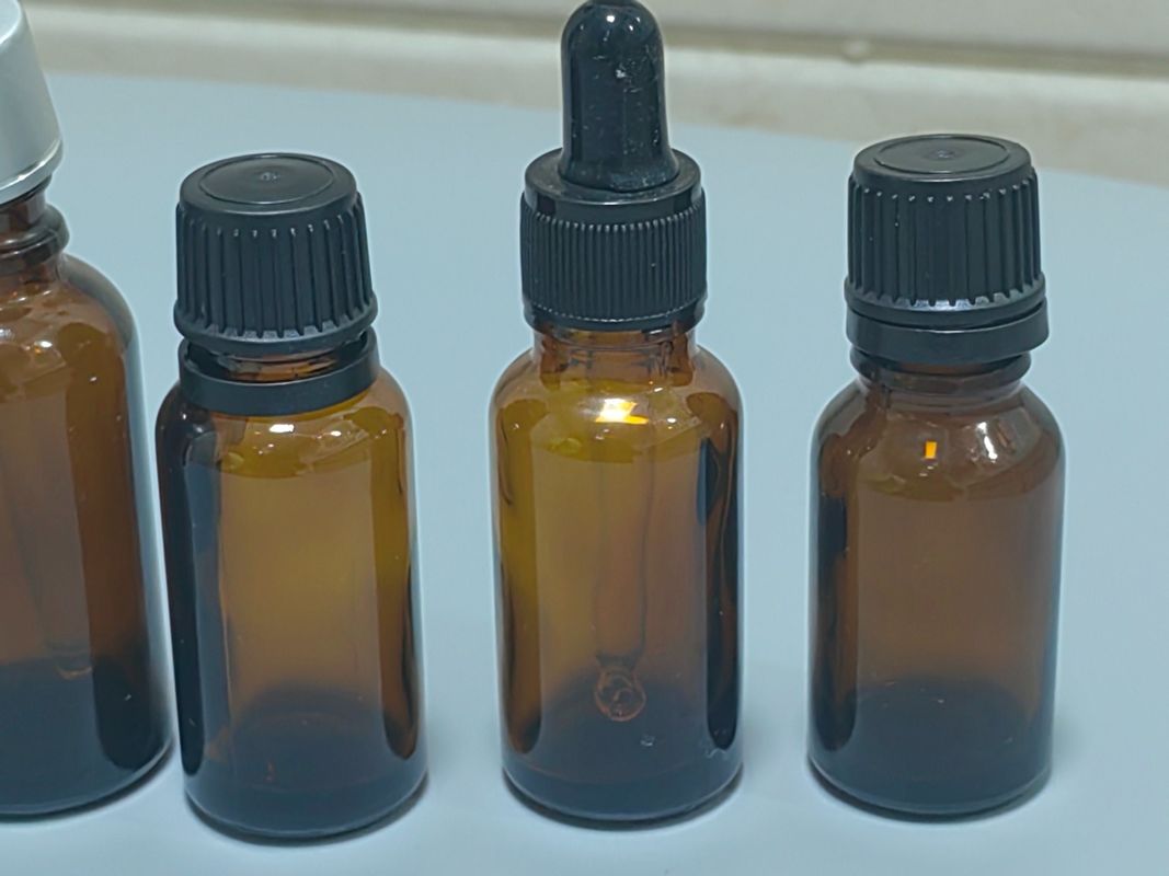Venda a quente Embalagem de óleo essencial de vidro de 10 ml 15 ml 20 ml 30 ml 50 ml 60 ml
