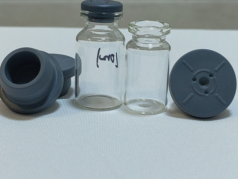 13mm 20mm 28mm Cores cinzentas Violos de vidro para injecção Utilizam frasco de pó liofilizado Farmacêutico Butilo rolha de borracha
