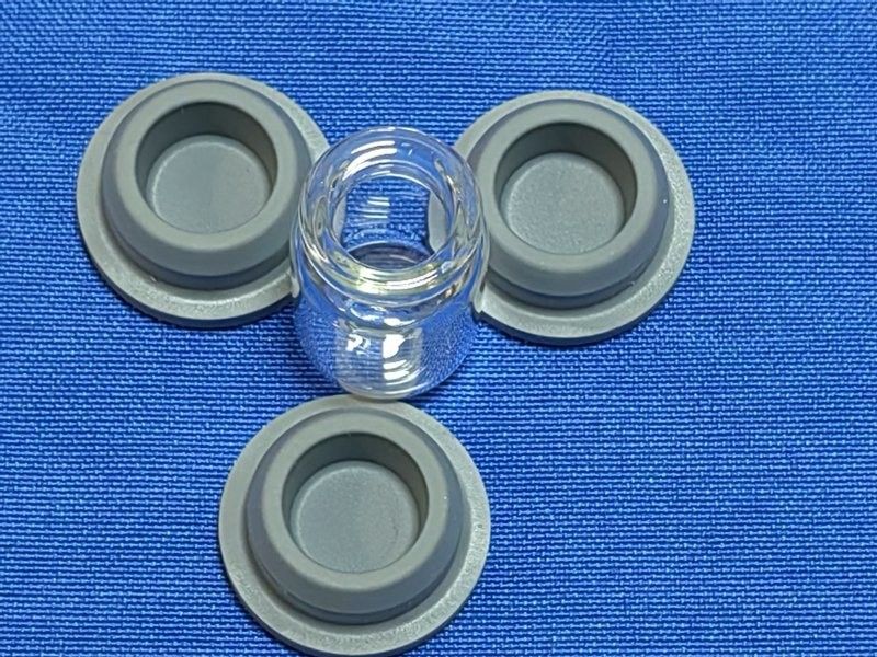 13mm 20mm 32mm Liofilização Halogenada Butilo de borracha médica rolha de borracha para injeção de vidro frasco antibiótico