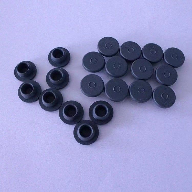 20 mm 28 mm 32 mm Butilo de borracha fecho Butilo de borracha farmacêutica fecho para frascos de perfusão de frascos farmacêuticos