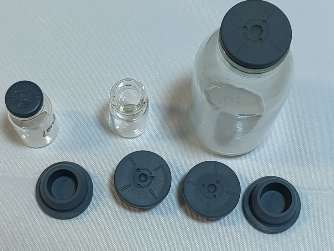 20 mm 28 mm 32 mm Butilo de borracha fecho Butilo de borracha farmacêutica fecho para frascos de perfusão de frascos farmacêuticos
