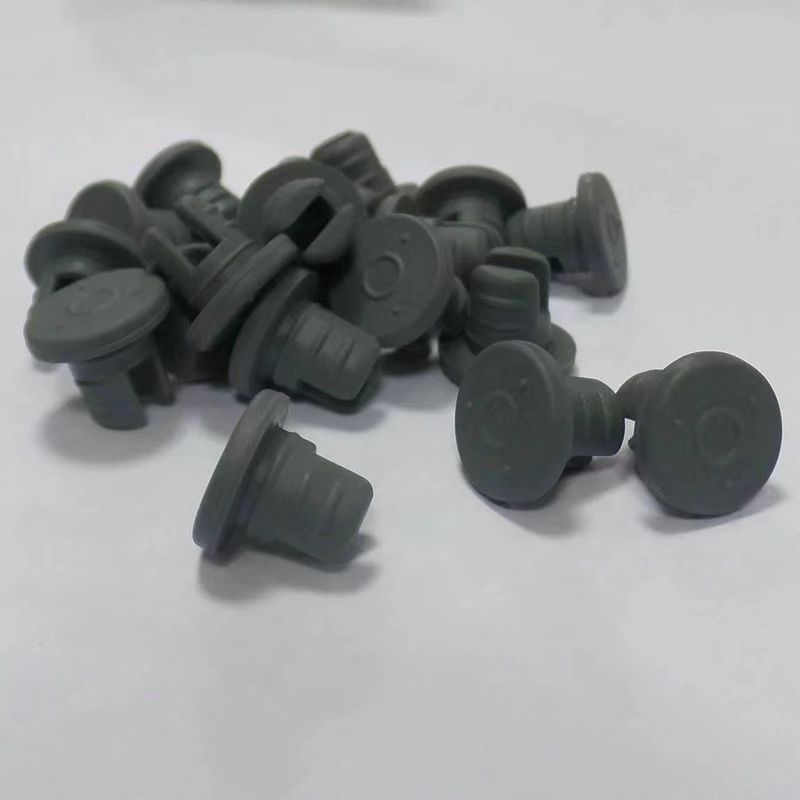 Fechaduras de frascos de frascos médicos de 20 mm e 23 mm, rolhas de borracha de butil medicinal para liofilização farmacêutica, frascos de vidro