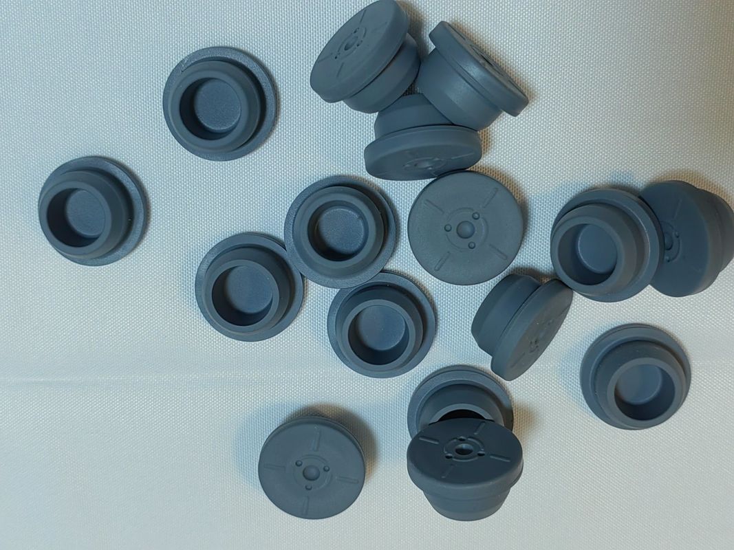Fechaduras de frascos de frascos médicos de 20 mm e 23 mm, rolhas de borracha de butil medicinal para liofilização farmacêutica, frascos de vidro