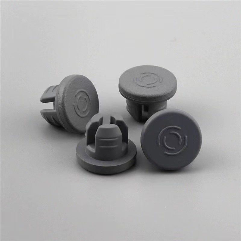 Embalagem Farmacêutica 13mm 20mm 28mm 32mm Sem lavagem Estéril, Medicinal, Butilo, Goma, rolha para frasco de vidro Injetável