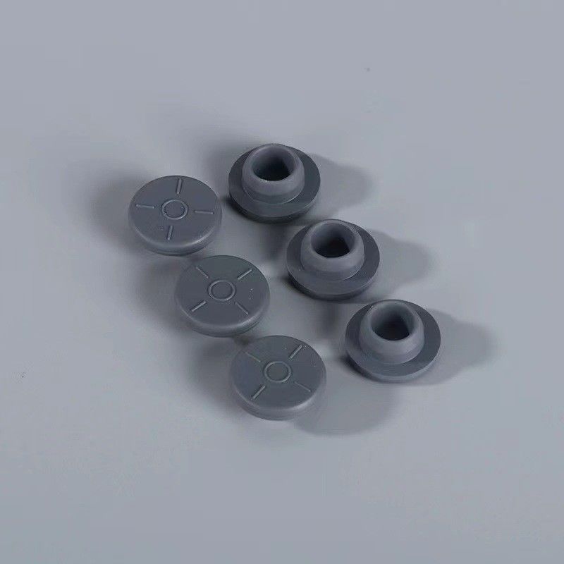 Embalagem Farmacêutica 13mm 20mm 28mm 32mm Sem lavagem Estéril, Medicinal, Butilo, Goma, rolha para frasco de vidro Injetável