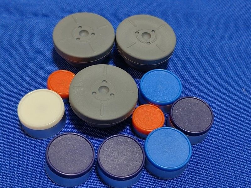 13mm 20mm 28mm 32mm Cinza Farmacêutica Chlorobutyl Butyl Borracha rolha de vidro frasco para injecção frasco de vacina