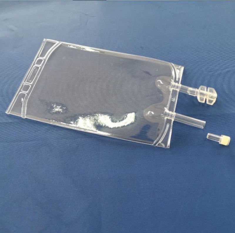 250 ml 500 ml Saco de perfusão de PVC composto Grande volume Saco descartável de pressão de fluido intravenoso de transporte IV de solução