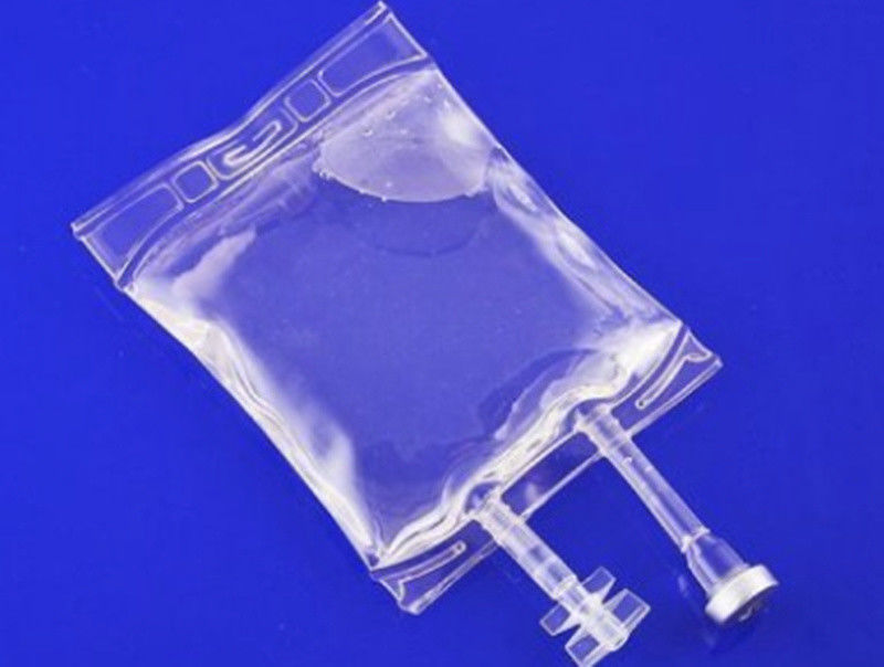 Saco de perfusão de PVC de 100 ml 250 ml descartável IV Saco Médico Transparente Saco de perfusão de PVC Vazio para solução salina normal de glicose