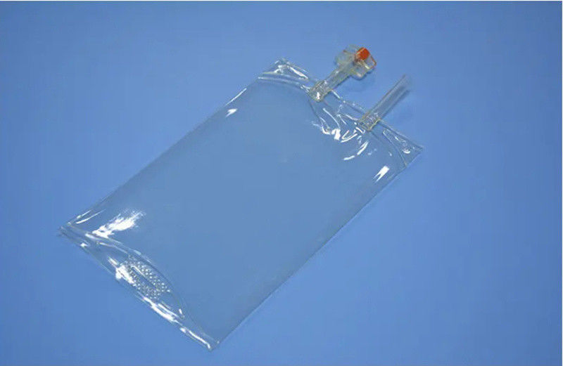 Saco de perfusão médico estéril de plástico 100 ml 250 ml 500 ml PVC Cloreto de Sódio Solução IV Saco de Fluido de Infusão