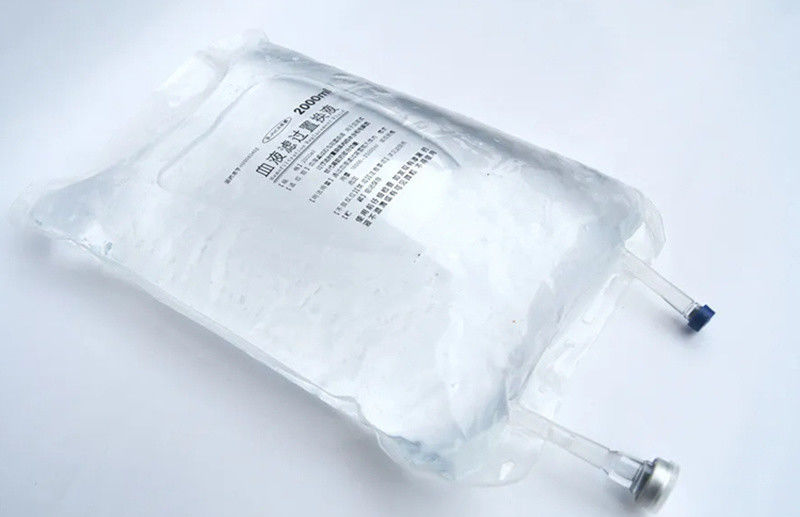 2000 ml 3000 ml 5000 ml Borboleta Dual Port Torcer para Transfusão Saco de perfusão PVC descartável para veterinários