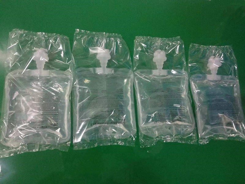 Saco de perfusão de solução salina normal de cloreto de sódio 500 ml 1000 ml Saco de perfusão de solução salina normal de cloreto de sódio 500 ml Saco de perfusão de fluido IV não de PVC de porta única intravenosa com Euro Cap