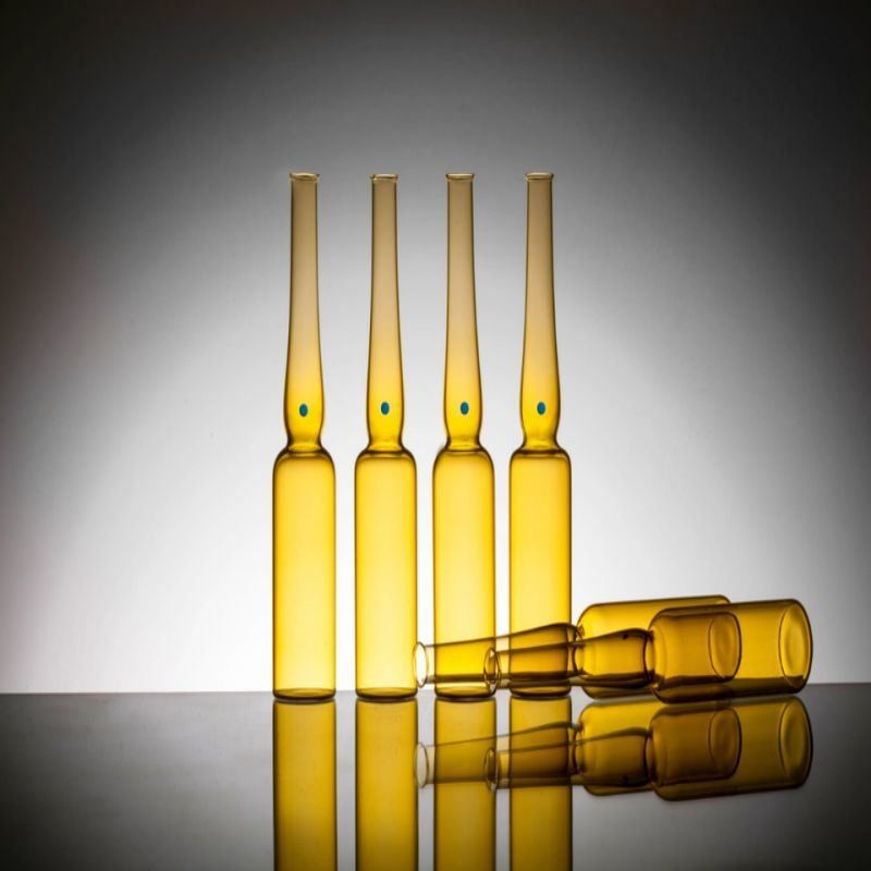 1 ml 2 ml 5 ml 10 ml Padrão ISO Ybb Padrão USP Tipo 1 USP Tipo 2 Ampola de vidro OPC Ampola de vidro borosilicato neutro
