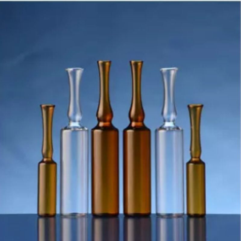 1 ml 2 ml 5 ml 10 ml Padrão ISO Ybb Padrão USP Tipo 1 USP Tipo 2 Ampola de vidro OPC Ampola de vidro borosilicato neutro