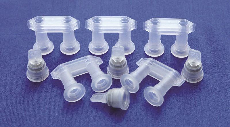 30 mm frasco de perfusão médica PP frasco de perfusão médica saco de perfusão duplo de puxao de anel tapa Euro cabeça tapa