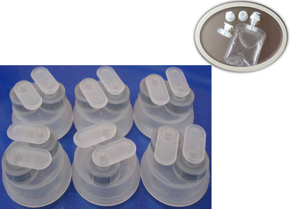 30 mm 32 mm Pull Ring Single Port Infusion Euro Head Cap para Sacos de Infusão Não PVC