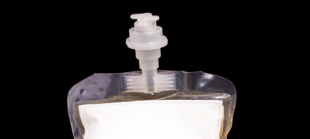 Garrafa de infusão médica de 32 mm Saco macio não de PVC PP Garrafa de infusão dobrada dobrável Garrafa de infusão médica de PP