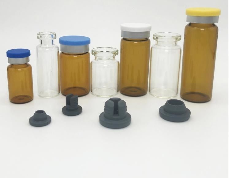 5 ml 7 ml 10 ml Borosilicato Ambar Clare Botão de Vidro de Vacina Tubular Vazio Injecção soro vazio Vial de Vidro