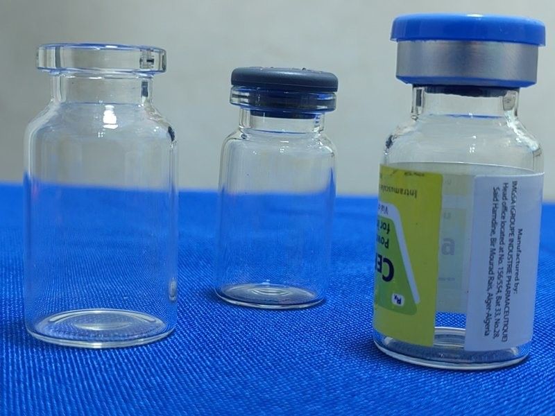 5 ml 7 ml 10 ml Ambar claro vidro de borosilicato neutro baixo Vial de vidro injetável tubular pequeno para injecção