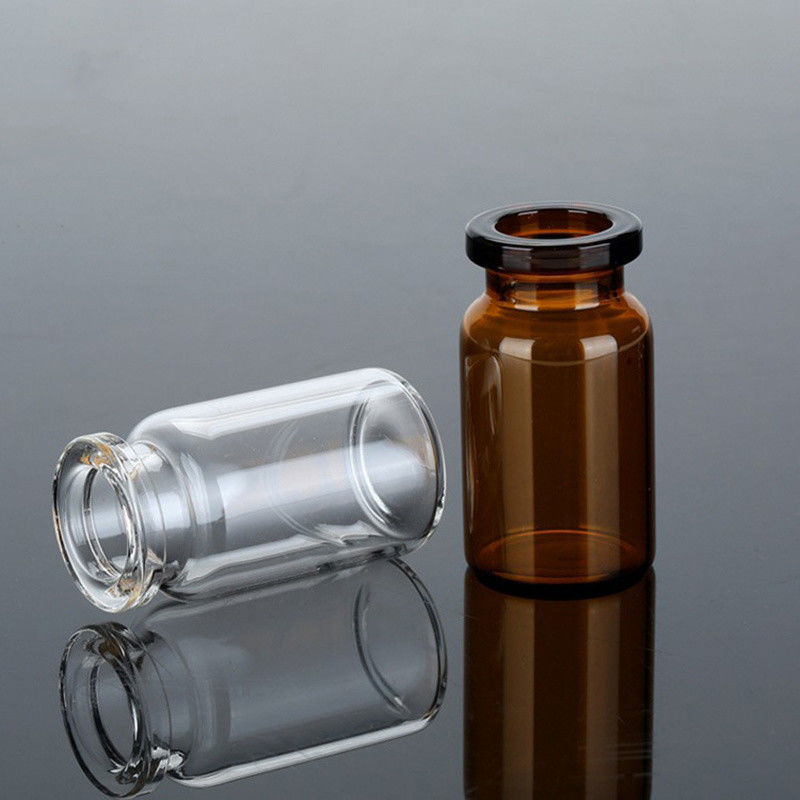 10 ml 20 ml Ambre Limpido Limão Limpido Lavado Estéril Vidro Despirogenado Vial de Injecção para Antibióticos