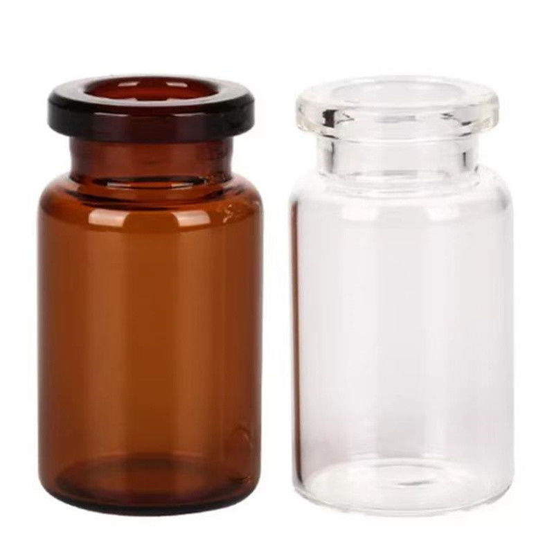 5 ml 7 ml 10 ml Ambar transparente Farmacêutico Ambar transparente Injecção Violos de vidro tubulares Botões para Vaccacine