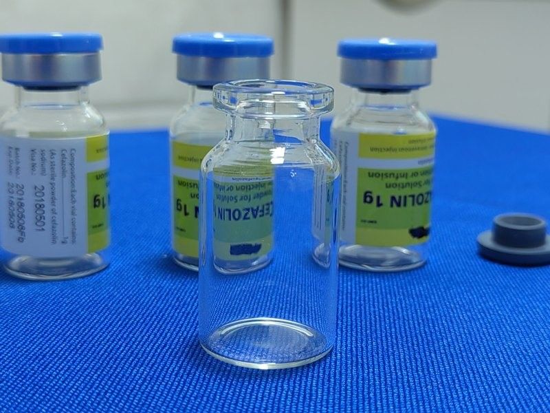 5 ml 10 ml Vidro Ambar Médico Limpa Fota Injeção Neutro Borosilicato Vial de Vidro para Vaccacine
