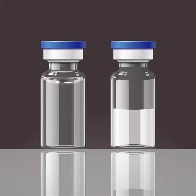 5 ml 7 ml 10 ml 20 ml Medicamento cosmético Borosicilato Tubular médico Vial de vidro injectável com tampa de plástico de alumínio