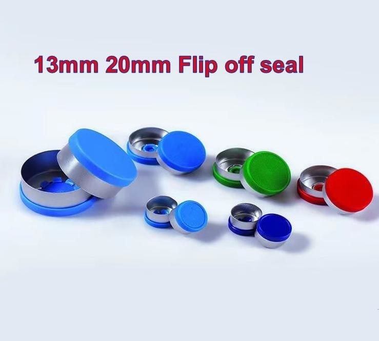 Violos de vidro borosilicato de tipo 1 tubular com boca de 13 mm e 20 mm