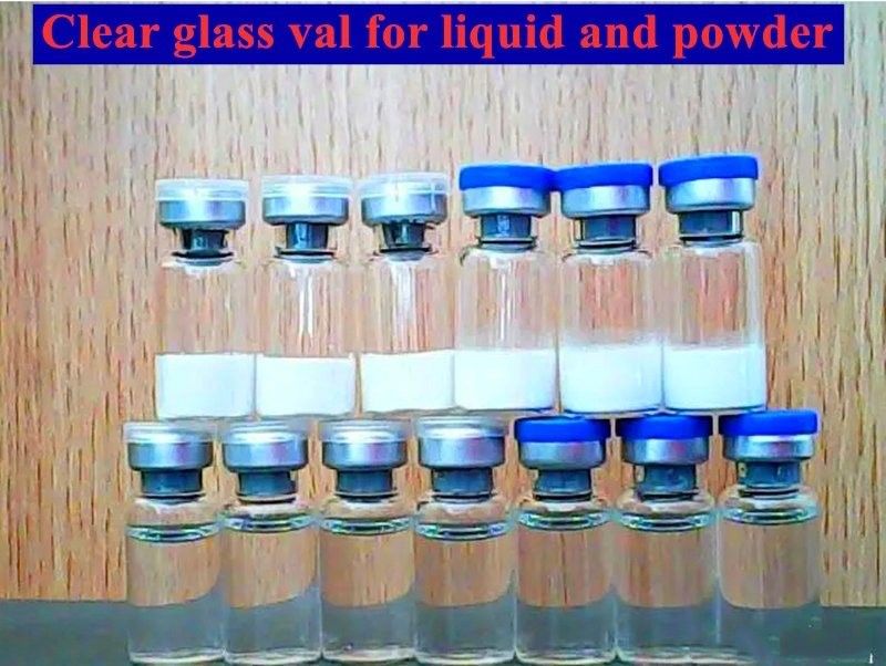Frascos de vidro borosilicato de 18 mm transparentes com tampa USP Tipo Frasco de vidro vazio
