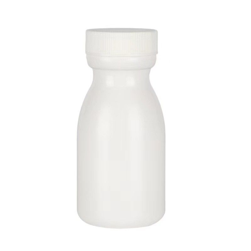 Boca Vazia Larga 100 ml 150 ml Plástico Branco PE Pilha Farmacêutica Cápsula Recipiente Medicina Vitamina frasco de medicamento