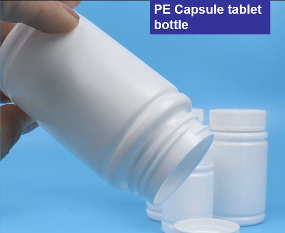 30 ml 50 ml 100 ml PE branco plástico vazio Cápsula de vitaminas Suplemento de saúde comprimido Medicina cápsula de pílula frascos