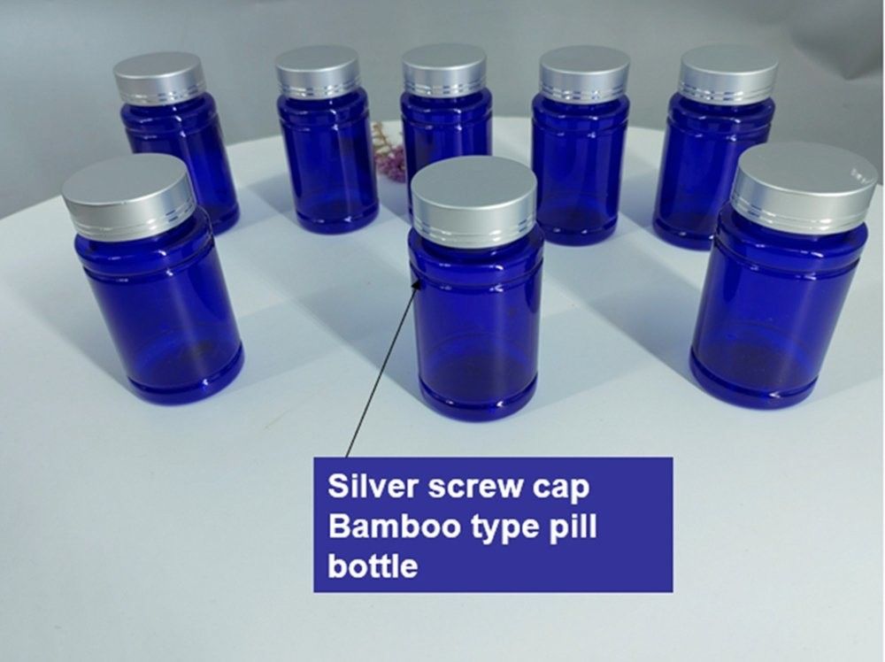 Fígado de bacalhau Óleo de peixe Medicamento em cápsulas de plástico Botelho PET 120 ml Vazio Suplemento de vitaminas Cápsulas de pílula Botelho de plástico