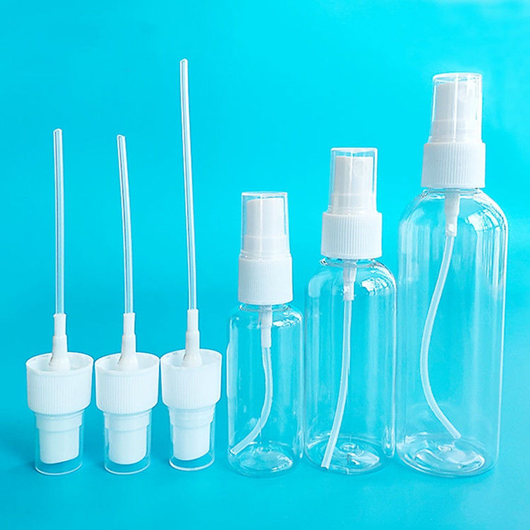 30 ml 50 ml 60 ml 100 ml 120 ml 250 ml cosmético vazio Pet Perfume de névoa de plástico Spray Flasca Mini Plastic PET Spray Flasca