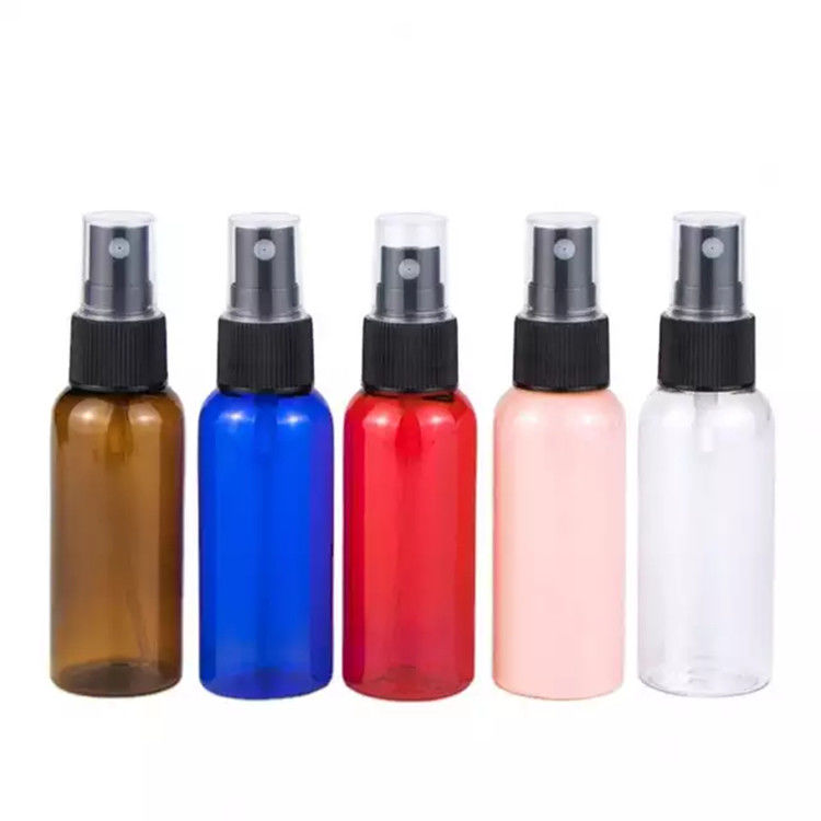 60 ml 120 ml 355 ml azul Desinfetante de mãos de plástico, cuidados com a pele, shampoo, spray, garrafa PET, cosmético transparente, spray de plástico, garrafas