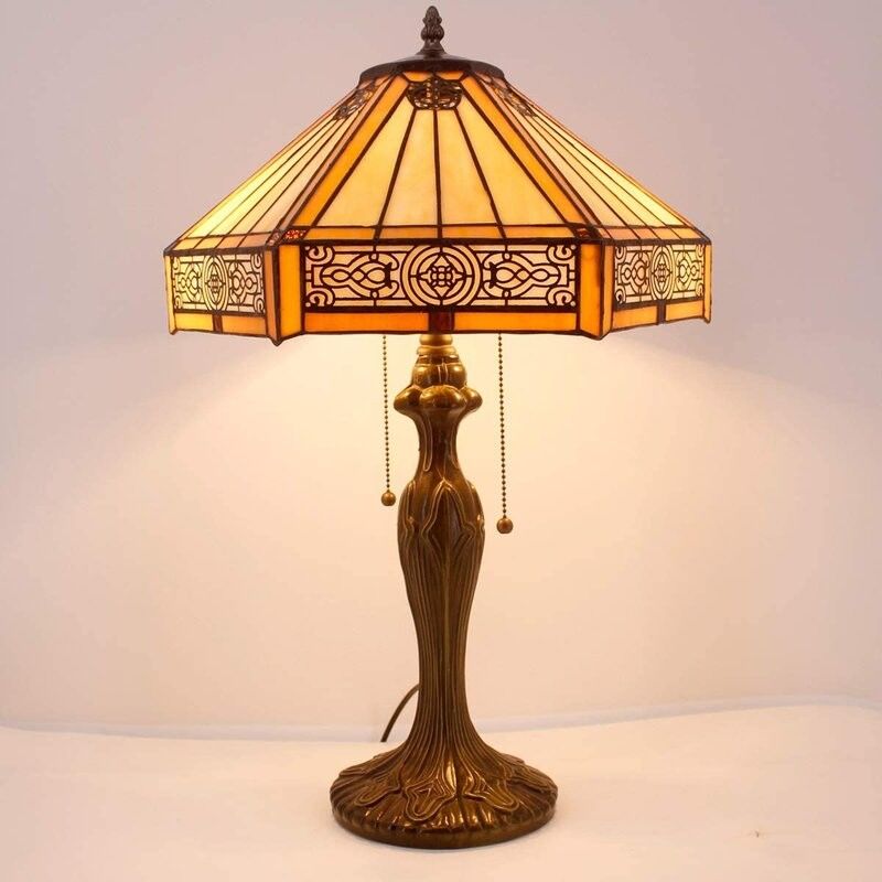 30cm Hexagon Estúdio Retro Quente Quarto Casa Lâmpada Decorativa Artística Turca Lâmpada de Mesa de Luxo
