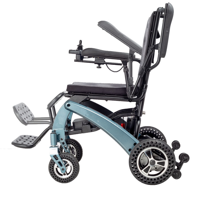 Mobilidade para deficientes Cadeira de rodas elétrica para pessoas com deficiência Cadeira de rodas elétrica dobrável 120Kg Escalada