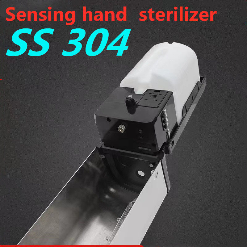 Sala Limpa Banheiro Lavar Mãos Aço Inoxidável 304 Automático 800ml Sensor Sabão Spray Álcool Esterilizador de Mãos